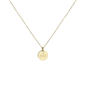 Halsband - PS23 necklace m gold